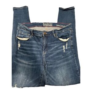 Resfeber New York Collection‎ Women's Skinny Jeans Size 14 Distressed